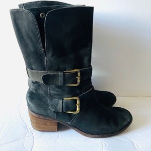 DONAL J PLINER BUCKEL BOOTS